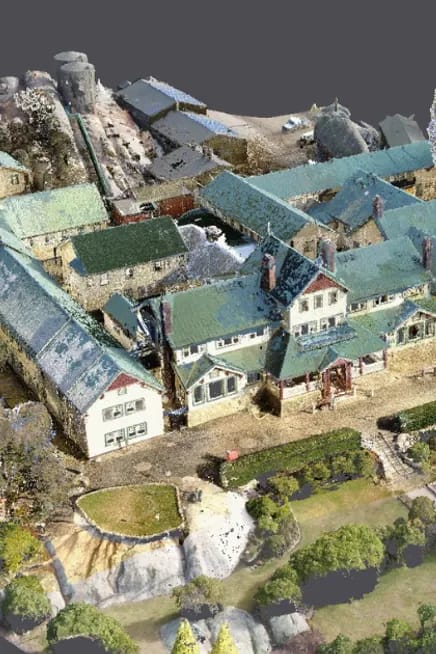 Mt Buffalo survey point cloud