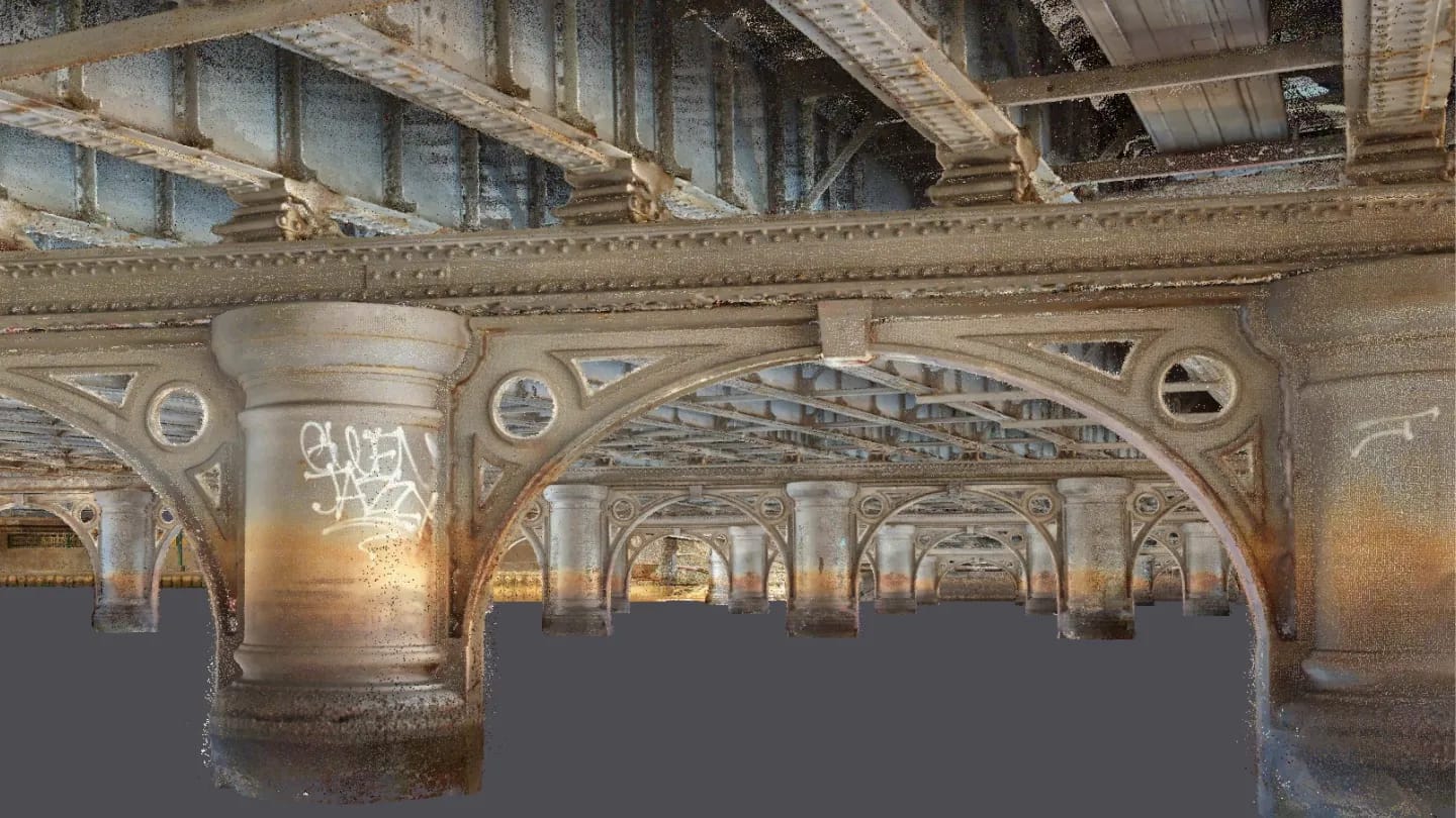 Queens Bridge Point Cloud