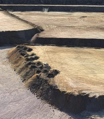 Landfill stockpiles
