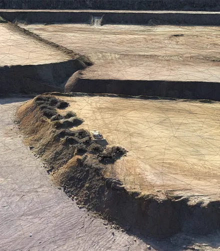 Landfill stockpiles