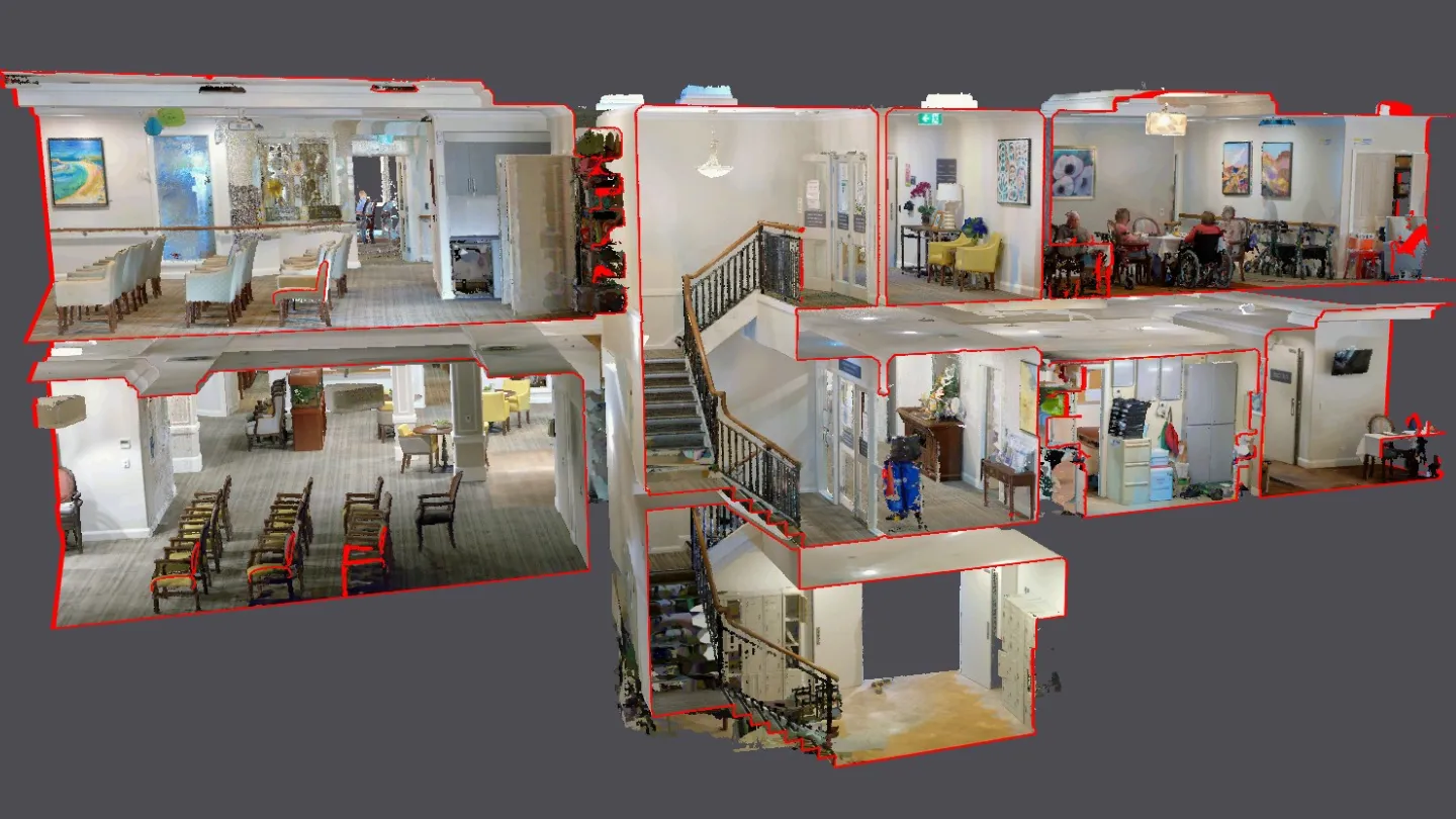 Hedley Sutton Aged Care laser scanning