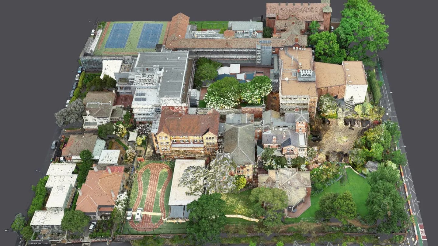 Melbourne Girls Grammar aerial