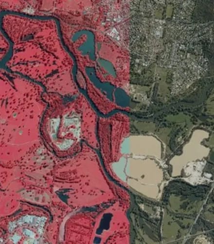 Multi-band orthomosaics