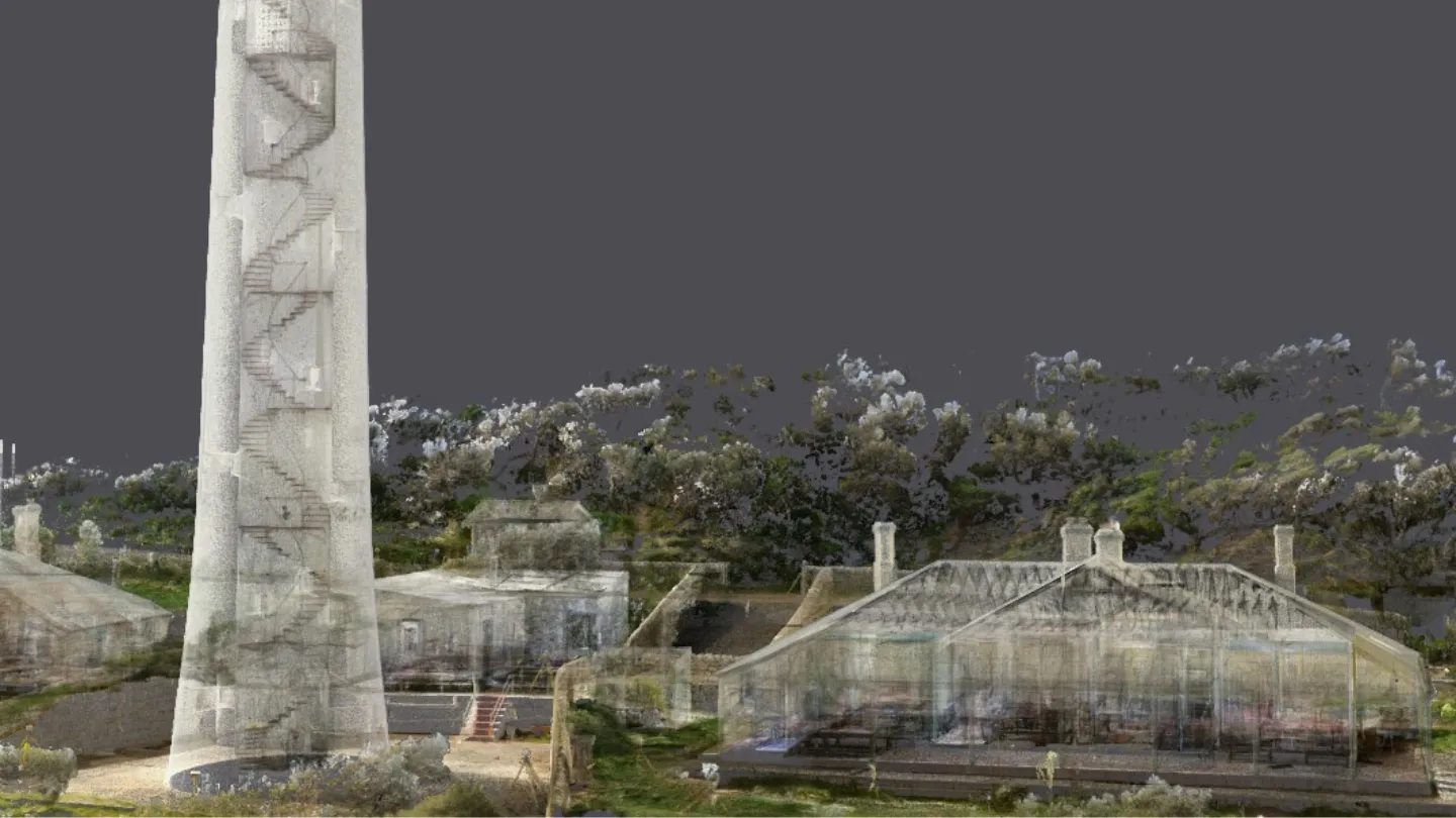 Point Hicks Lightstation point cloud