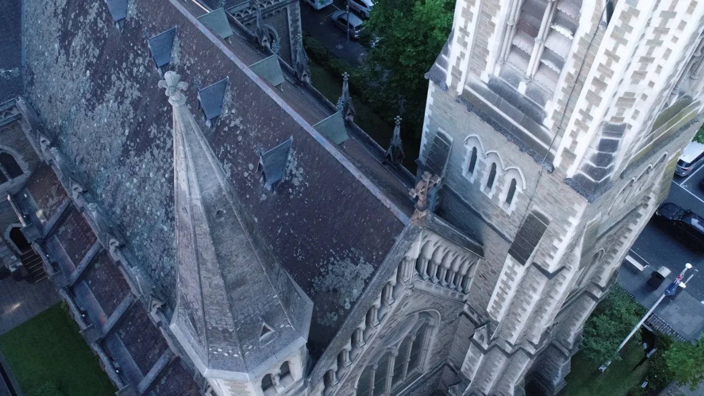 Scot's Church aerial scan