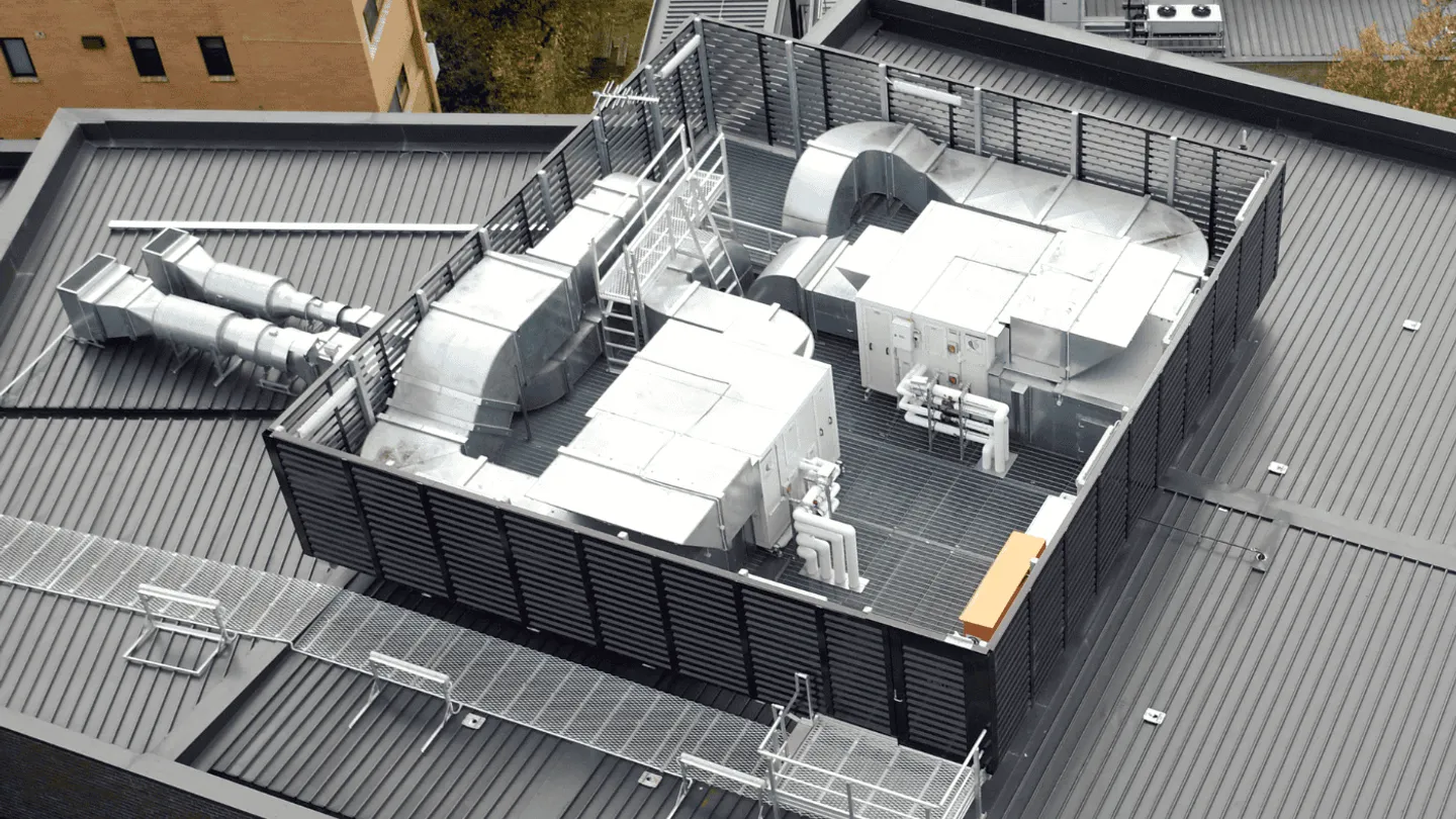 Property roof inspection