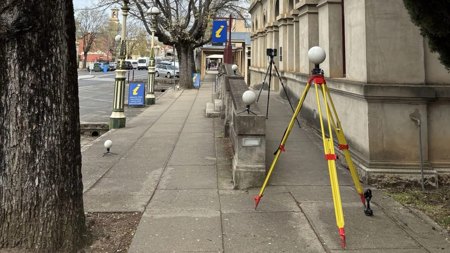 Beechworth terrestrial laser scanning