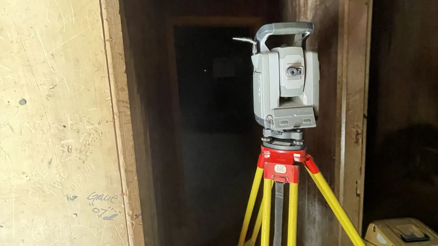 Beechworth interior laser scanning