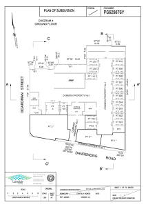 Subdivision diagram ground floor